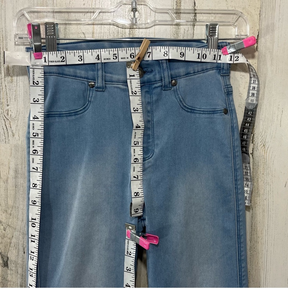 Dr. Denim Jeansmakers Skinny Holly Light Denim Jegging Legging Flare Size Small - Picture 4 of 13
